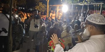 বগুড়ার শেরপুরে খামারকান্দী ইউনিয়ন জামায়াতের উদ্যোগে নির্বাচনী সভা অনুষ্ঠিত।