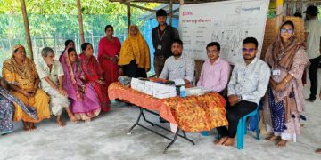 বিশ্ব দৃষ্টি দিবস উপলক্ষে বাগেরহাটের মোংলায় র‍্যালি ও চক্ষু ক্যাম্প।