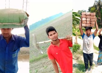 সংগ্রাম জয় করা এক অদম্য তরুণ মানিকগঞ্জের শরিফ হোসেন।