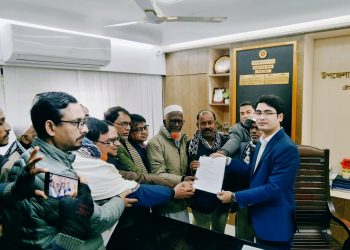 কুড়িগ্রাম ৪ আসনে ত্রয়োদশ ২০২৬ জাতীয় সংসদ নির্বাচনে মনোনয়নপত্র দাখিল।