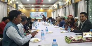 জামালপুরে মাদারগঞ্জ উপজেলা নির্বাহী অফিসারের বদলী জনিত বিদায় সংবর্ধনা।