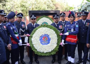 শহীদ বুদ্ধিজীবী দিবসে বধ্যভূমি স্মৃতিস্তম্ভে টাঙ্গাইল পুলিশের বিনম্র শ্রদ্ধা।