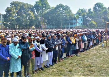 সাবেক স্বরাষ্ট্রমন্ত্রী মাহমুদুল হাসানের দাফন সম্পন্ন।