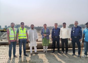 রাষ্ট্রীয় সম্পদ রক্ষায় অবৈধ বালু ও মাটি উত্তোলনকারীদের বিরুদ্ধে কঠোর অভিযান অব্যাহত থাকবে- নুরেন মাইশা খান।