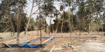 সখীপুরের কালমেঘা বিটে বনভূমি দখলের হিড়িক, পাকা স্থাপনা নির্মাণে ক্ষোভ।