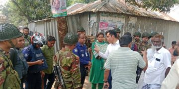 বেড়ায় ঘাট দখল ও মাদক নিয়ে দুই গ্রামের রণক্ষেত্র, পরিস্থিতি নিয়ন্ত্রণে নামল সেনাবাহিনী।