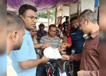নাগরপুরে ফুয়েল কার্ড কার্যক্রম শুরু: কার্ড ছাড়া মিলবে না জ্বালানি তেল।