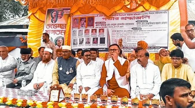 রৌমারীতে ঐতিহাসিক ২৫তম বড়াইবাড়ি যুদ্ধ দিবস উদযাপন।