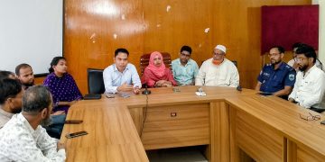 বেড়া উপজেলা স্বাস্থ্য কমপ্লেক্সে দালালমুক্ত করণে মতবিনিময় সভা।