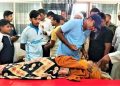 টাঙ্গাইল মেডিকেলে মাথায় অক্সিজেন সিলিন্ডার পড়ে রোগীর মৃত্যু।