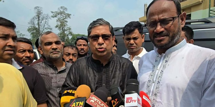 ১৭ বছর উন্নয়নের বুলি, বাস্তবে হয়নি কাজ — প্রতিমন্ত্রী শাহে আলম।