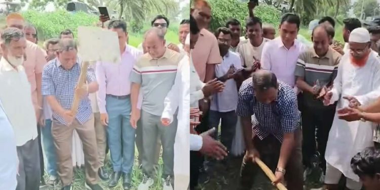 বেড়ায় খাল খনন প্রকল্পের যাত্রা শুরু।