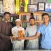 কৃতী শিক্ষার্থীদের সংবর্ধনা দিল বাতিঘর আদর্শ পাঠাগার।