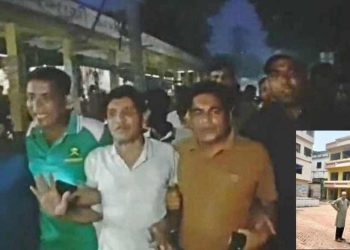 জামিনের পর উপজেলা আ” লীগের সেক্রেটারি বেলালের অফিস পরিদর্শন প্রতিবাদে বিএনপির বিক্ষোভ মিছিল।
