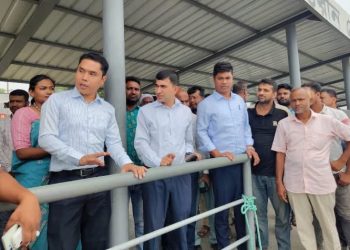কাজিরহাটে ঈদের নিরাপদ যাতায়াতে পাবনায় মতবিনিময় সভা।