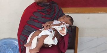 ভূঞাপুরে এক মাসের শিশু বাচ্চা কে নিয়মিত টিকার পরিবর্তে দেওয়া হয় কুকুর কামড়ানোর ভ্যাকসিন।
