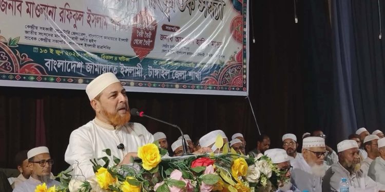 দেশ ও গণ বিরোধী অপশক্তি অচিরেই বালির বাঁধের মতো ভেঙে যাবে, বিরোধী দলীয় হুইপ মাওলানা রফিকুল ইসলাম খান এমপি।