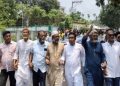 মাদারগঞ্জে বিএনপির মাদক বিরোধী র‍্যালি ও সমাবেশ।