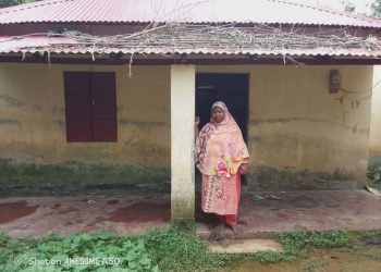 ঘাটাইলে সরকারি ঘর থেকে প্রতিবন্ধী নারীকে উচ্ছেদের চেষ্টা।