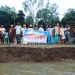উলিপুর উত্তর নামাজের চর নদী ভাঙ্গনরোধের দাবীতে মানববন্ধন।
