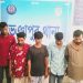 যমুনা নদীতে ডাকাতির প্রস্তুতিকালে নৌকাসহ ৫ সদস্য আটক।