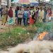 বেড়ায় যমুনা ও হুরাসাগর নদীতে মৎস্য অভিযান: বিপুল পরিমাণ কারেন্ট ও চায়না দুয়ারী জাল জব্দ, পুড়িয়ে ধ্বংস।