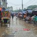 টানা বৃষ্টিতে টাঙ্গাইলে বিপর্যস্ত জনজীবন।