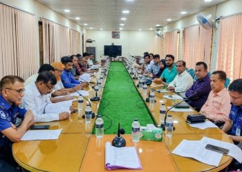 বেড়ায় উপজেলা আইন-শৃঙ্খলা কমিটির সভা অনুষ্ঠিত।