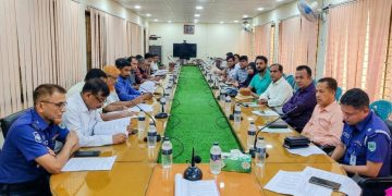 বেড়ায় উপজেলা আইন-শৃঙ্খলা কমিটির সভা অনুষ্ঠিত।