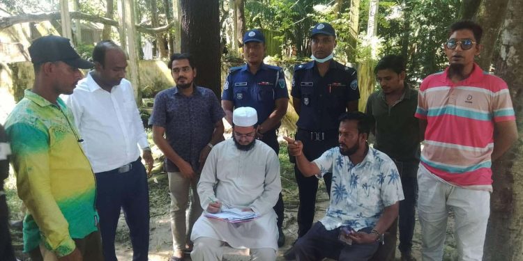 যোগদানের পর পরই এসিল্যান্ড মাঠে,অবৈধ বালু উত্তোলনের বিরুদ্ধে অভিযান।