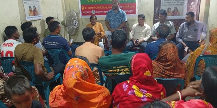 রায়গঞ্জে স্থানীয় সরকারের সাথে আদিবাসীদের অ্যাডভোকেসি সভা অনুষ্ঠিত।