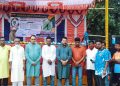 রৌমারীতে খঞ্জনমারা স্কুল মাঠে ফুটবল টুর্নামেন্ট এর শুভ উদ্বোধন অনুষ্ঠিত।