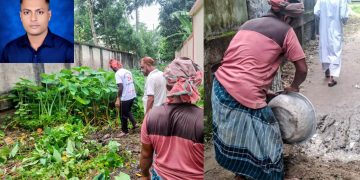 টাঙ্গাইলে নগরায়ন গড়তে স্বেচ্ছাসেবী ফোরামের উদ্যোগে মাসব্যাপী পরিছন্নতা অভিযান।