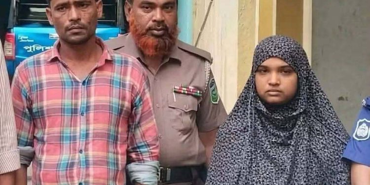 জামালপুরের মাদারগঞ্জে বাসা নিয়ে দেহব্যবসা দালালসহ দেহব্যবসায়ী আটক।