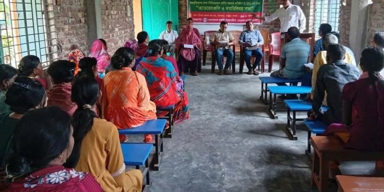 ভাঙ্গুড়ায় আদিবাসী ও স্থানীয় সরকারের মতবিনিময় ও অ্যাডভোকেসি সভা অনুষ্ঠিত।