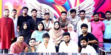 টাঙ্গাইলে সর্বদা নির্ভীক ফাউন্ডেশনের প্রতিষ্ঠাবার্ষিকীতে গাছের চারা বিতরণ।