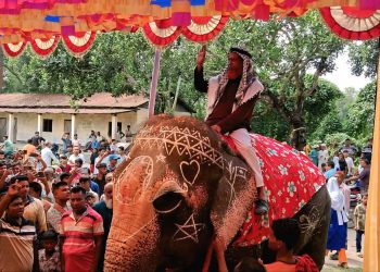 রাজকীয় সংবর্ধনায় সিক্ত  জামথল টেকনিক্যাল এন্ড বিএমটি কলেজের অধ্যক্ষ রফিকুল ইসলাম।