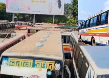 ৪৫ বছরেও বদলায়নি টাঙ্গাইল বাস টার্মিনাল, বাড়ছে জনদুর্ভোগ।