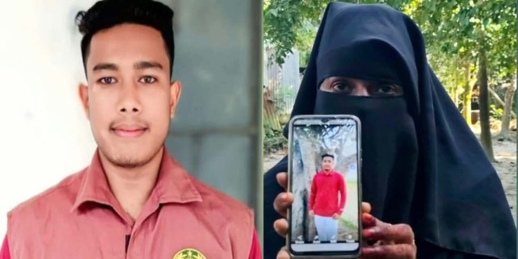 জামালপুরে বিয়ের দাবিতে প্রেমিকের বাড়িতে দুই সন্তানের জননীর অনশন।