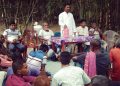 রৌমারী বাইশপাড়ায় চেয়ারম্যান পদপ্রার্থী নুর আলম খানের উদ্যোগে বিশাল উঠান বৈঠক অনুষ্ঠিত।